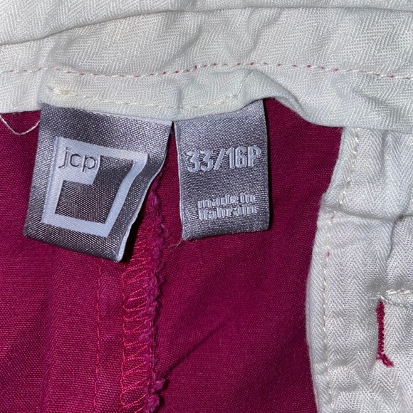 Fuchsia casual pants - Picture 2 of 2